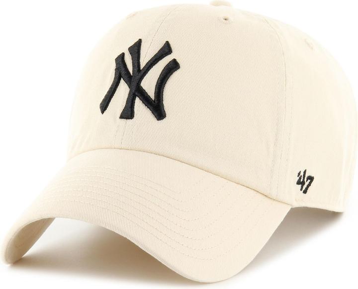 Actual product image 47 Brand Strapback Cap - CLEAN UP New York Yankees natural