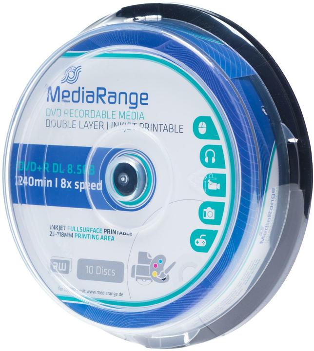 Produktbild MediaRange Dvd+R (10x)