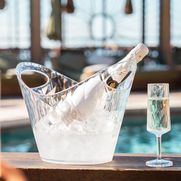 Actual product image Koziol Bottle cooler Club transparent