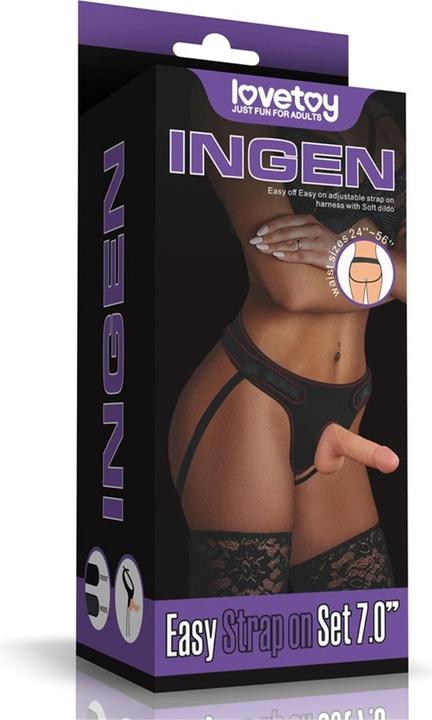 Image du produit Lovetoy Gode facile à enfiler 18cm