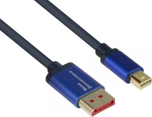 Produktbild Good Connections GC 4824-SF020B DP1.4 Stecker auf Mini DP 1.4 Flex 8Ka60 Hz 2.0 m (2 m, DisplayPort, 1.4)