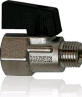 Image du produit Prebena Vanne à bille miniature Filetage mâle 14