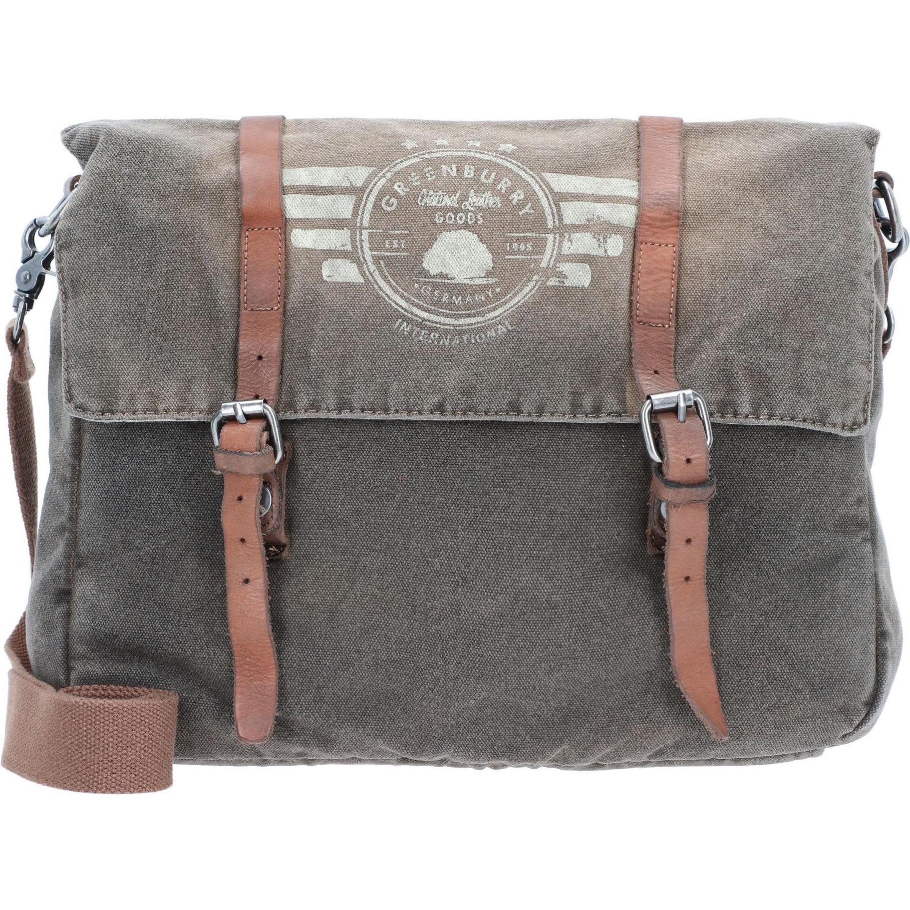 Greenburry, Handtasche, Umhängetasche Vintage Aviator 5901 Messenger, Grün