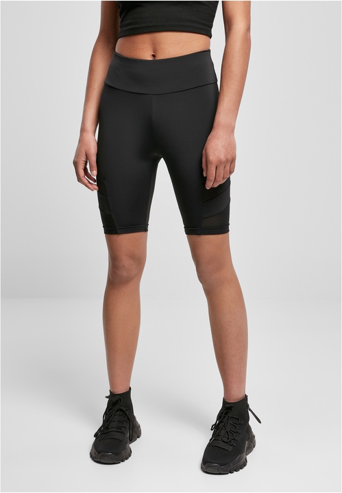 Immagine prodotto Urban Classics Pantaloncini da ciclismo Tech Mesh a vita alta da donna (S)