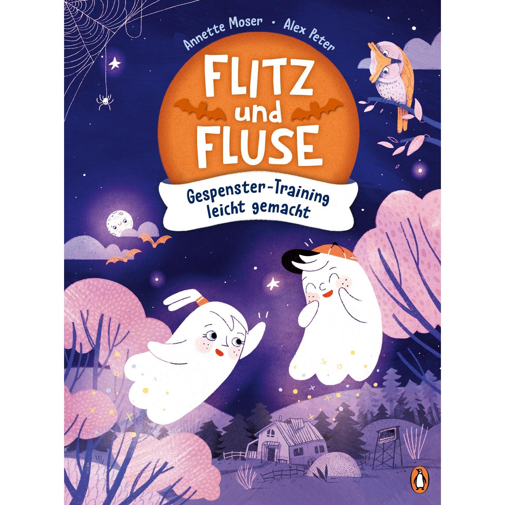 Thumbnail - Flitz und Fluse - Gespenster-Training leicht gemacht, Kinderbücher von Annette Moser