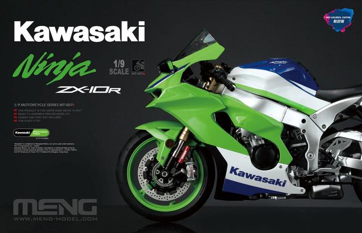 Produktbild Meng-Model Kawasaki ZX-10R (Pre-colored Edition)