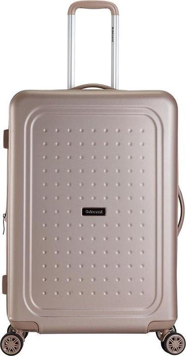 Anständiger Maxi-Luft-Trolley 77 Erweiterbares Lachsrosa (133 l)