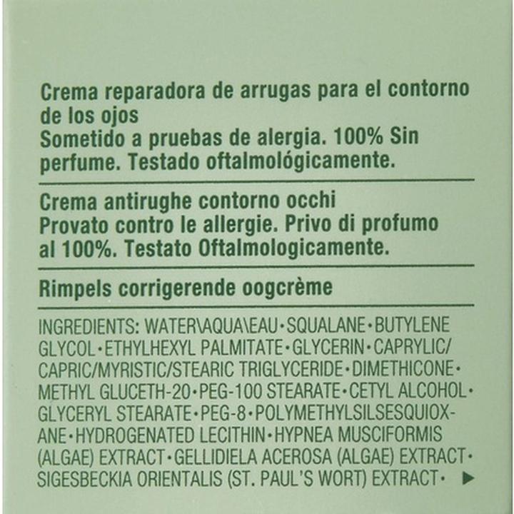 Nutritional values and ingredients Clinique Repairwear (Eye Care Cream, 15 ml, Day + Night)