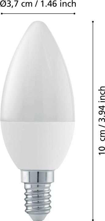 Produktbild EGLO Leuchtmittel (E14, 4.90 W, 470 lm, 1 x, F)