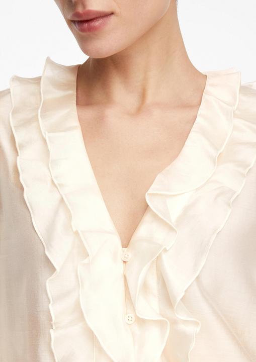 Immagine prodotto Comma Bluse Romantische Lyocell-Voile-Bluse mit Knopfleiste (32)