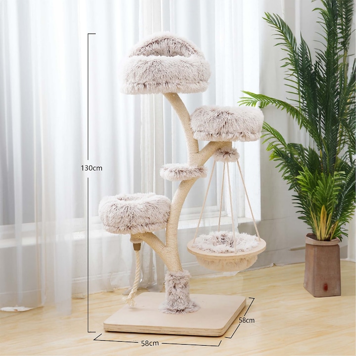 Image du produit Wiltec Fudajo (130 cm, Marron, Crème)