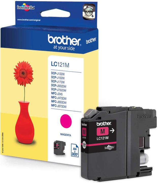 Actual product image Brother Lc-121m (M)
