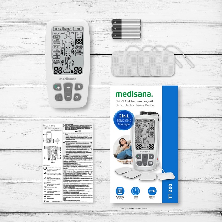Actual product image Medisana TT 200 Tens 3in1