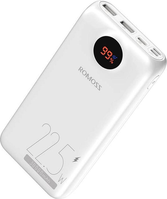 Actual product image Romoss PSW30PF (30000 mAh, 22.50 W, 111 Wh)