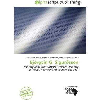 Björgvin G. Sigurðsson, Fachbücher