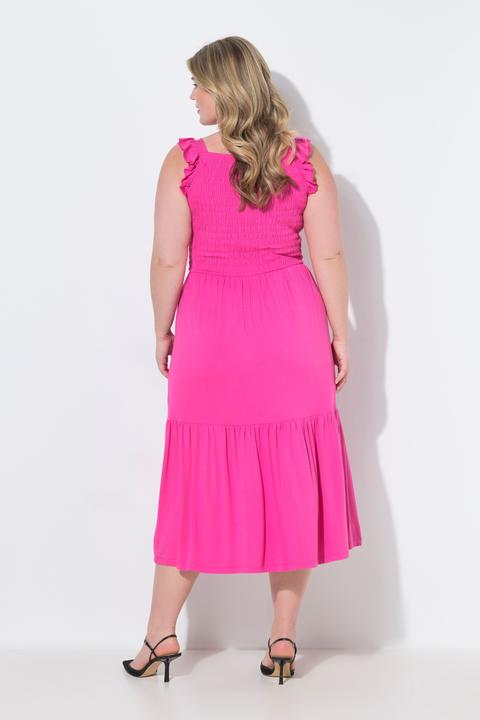 Image du produit Miamoda Robe midi smockée, modèle sans manches (60)