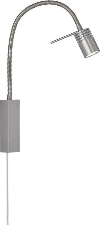 Actual product image Fischer & Honsel Honsel River LED wall spot flex 4,2W warm white switchable nickel 30408