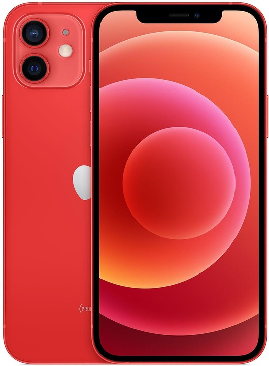 Actual product image Re!commerce iPhone 12 (256 GB, Red, 6.10", 12 Mpx, SIM + eSIM, A / Like new)