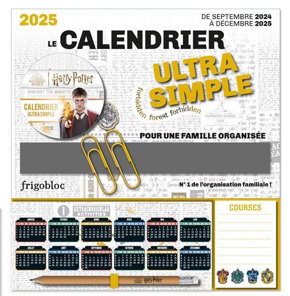 Produktbild Le calendrier ultra simple pour une famille organisée 2025