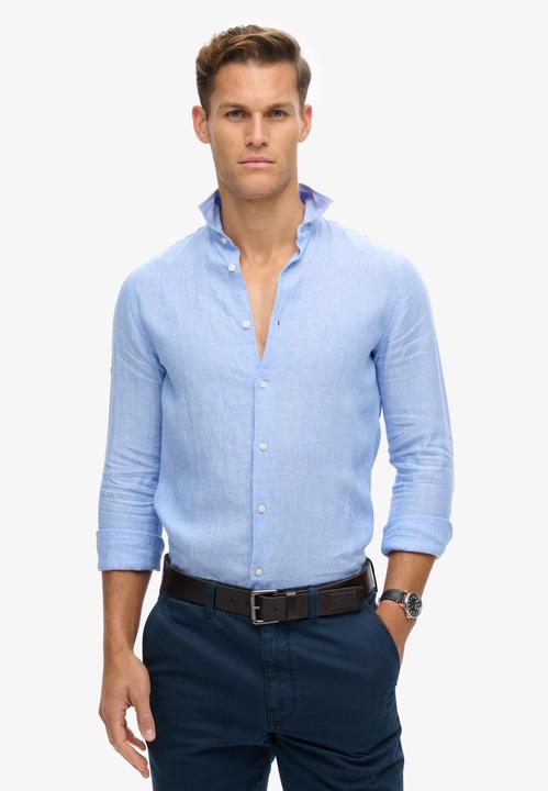 Immagine prodotto Superdry Lässiges Leinen-Langarmhemd (XXL)