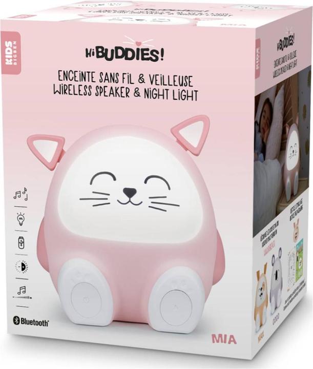 Actual product image Bigben Kids Bluetooth speaker - Cat (8 h, Rechargeable battery operated)
