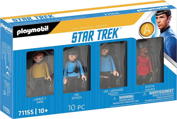 Actual product image Playmobil 71155 Star Trek Figure Set (71155, Playmobil Star Trek)