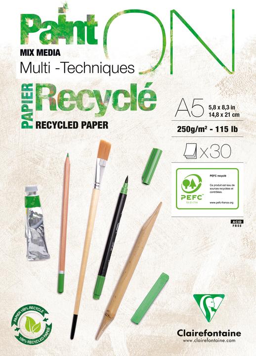 Produktbild Clairefontaine Paint On (250 g/m², 30 x)