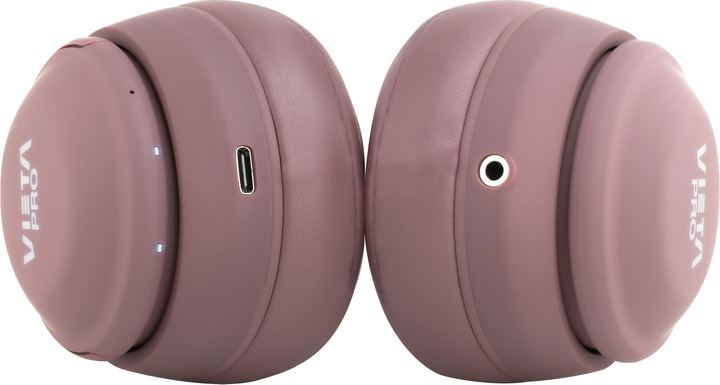 Produktbild Vieta Pro Vieta Swing Over Ear Headphones - red (keine Geräuschunterdrückung, 20 h, Kabellos)