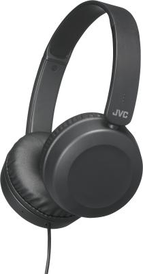 Produktbild JVC HA-S31M-B (On-Ear, JA, schwarze Farbe (Keine Geräuschunterdrückung, Kabelgebunden)