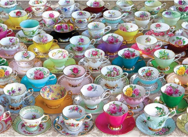 Actual product image Eurographics Tea cup collection (1000 pieces)