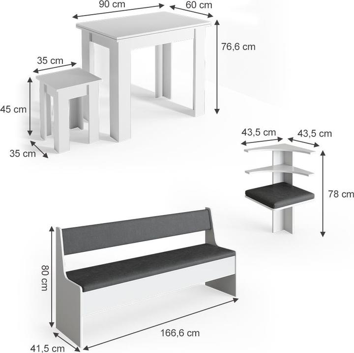 Image du produit Vicco Roman (210 x 210 x 80 cm)