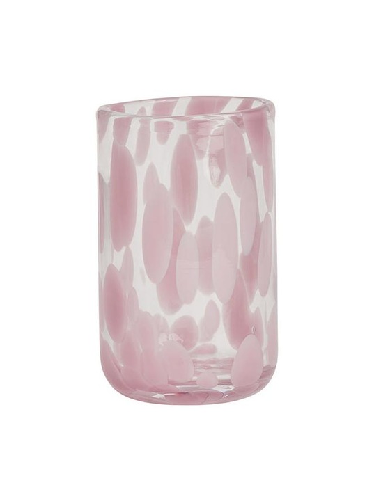 Actual product image Oyoy Drinking Glass Jali 200 ml, 1 piece, Pink/Transparent (0.20 l, 1 x)