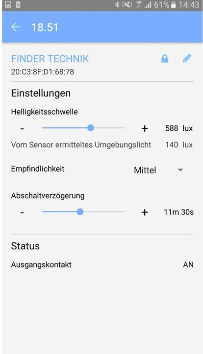 Actual product image Finder Motion/Presence Detector (4 m)
