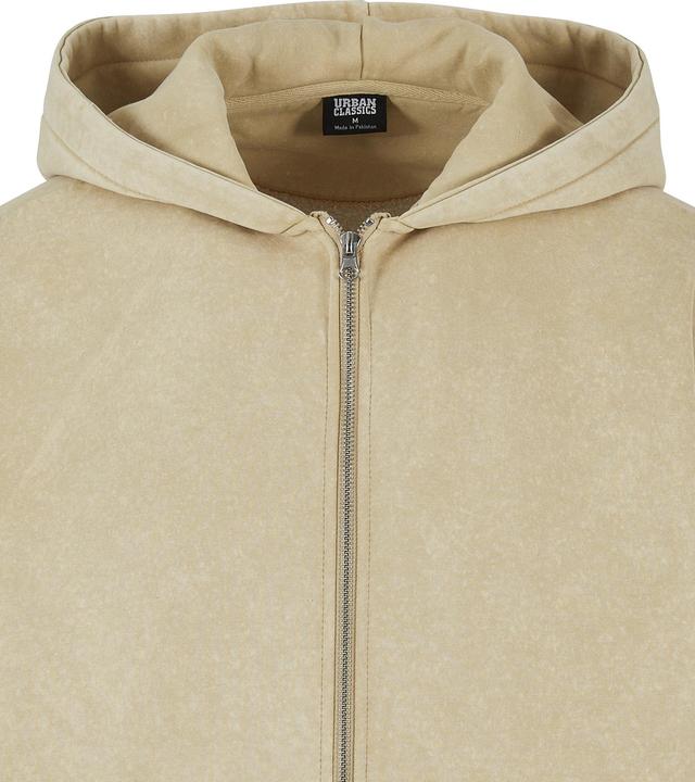 Produktbild Urban Classics Heavy Stone Washed 90's Zip Hoodie - 75065 (M)