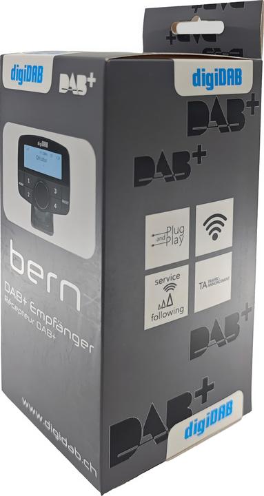 Actual product image digiDAB DAB+ receiver "BERN" 5V