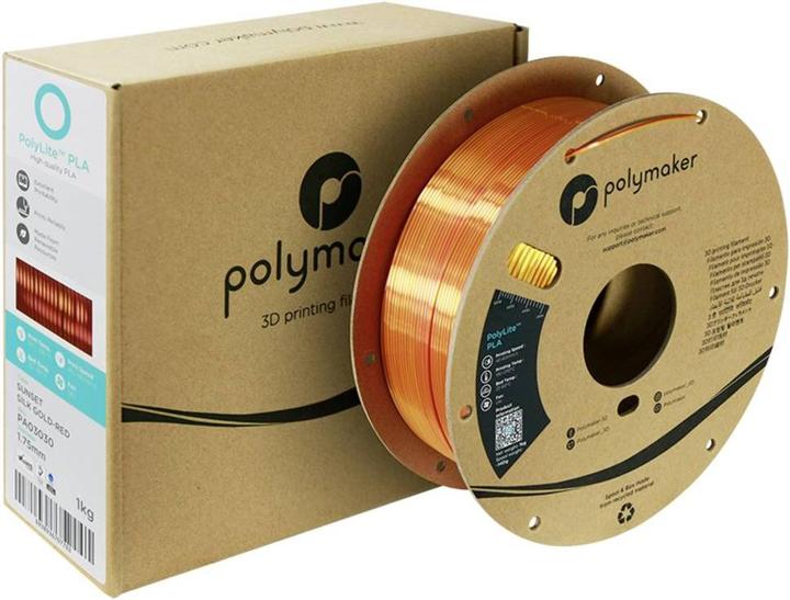 Image du produit Polymaker PolyLite Silk PLA Dual Color (PLA, 1.75 mm, 1000 g)