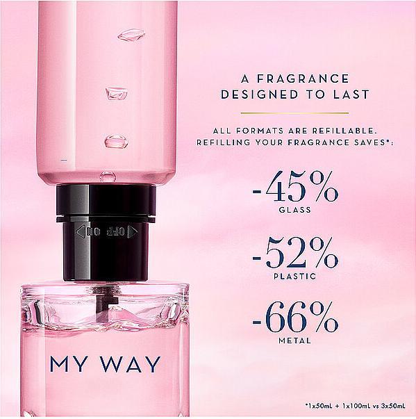 Actual product image Giorgio Armani My Way Eau de Parfum Refill (Eau de parfum, 100 ml)