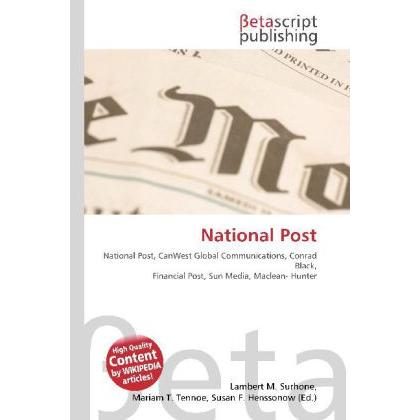 National Post, Fachbücher von Miriam T. Timpledon, Susan F. Marseken, Lambert M. Surhone