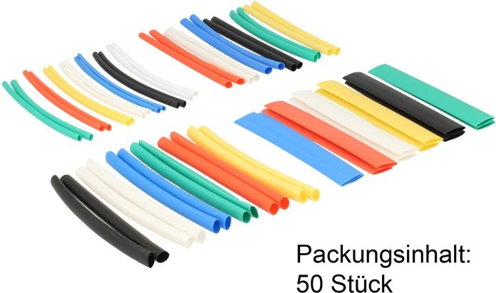 Immagine prodotto Delock Kit di tubi termorestringenti (50 x)