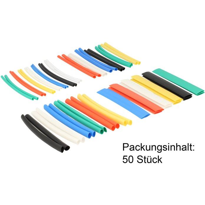 Delock, Schrumpfschlauch, Wärmeschrumpfschlauch-Kit (50 x)