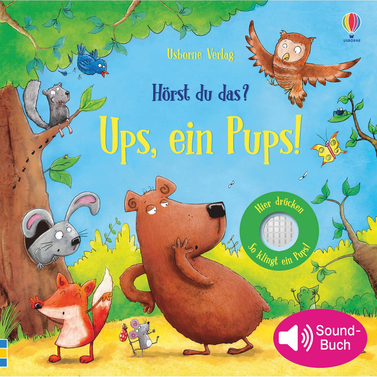 Hörst du das? Ups, ein Pups!, Kinderbücher von Sam Taplin