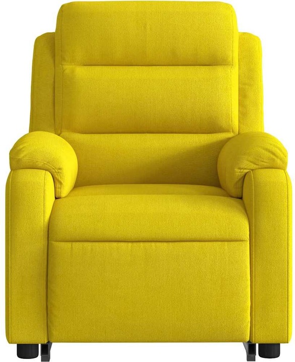 Image du produit VidaXL Fauteuil relax releveur Fauteuil TV Fauteuil de relaxation jaune velours