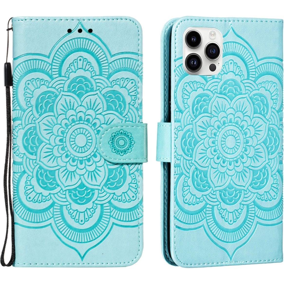 König Design Schutz Handy Hülle für Apple iPhone 15 Pro Case Cover Klapp Tasche Wallet Etuis (Apple iPhone 15 Pro), Smar...