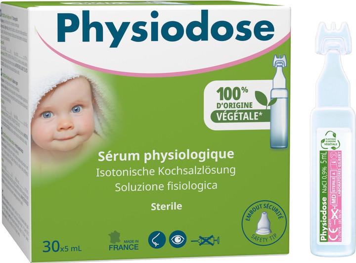 Physiodose Kochsalzlösung (30 Stück)