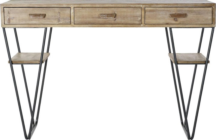 Immagine prodotto DKD Home Decor Console Black Metal Fir (120 x 43 x 78 cm)