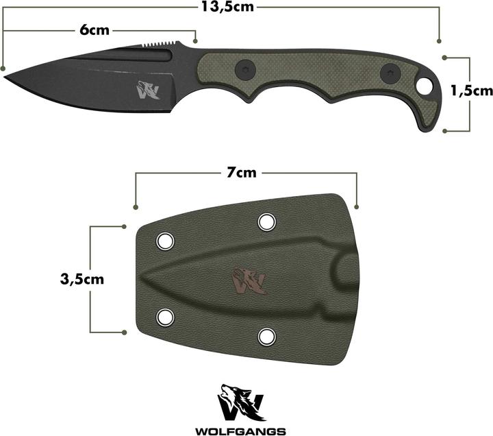 Immagine prodotto Odenwolf CITO Verde Pietra (6 cm)