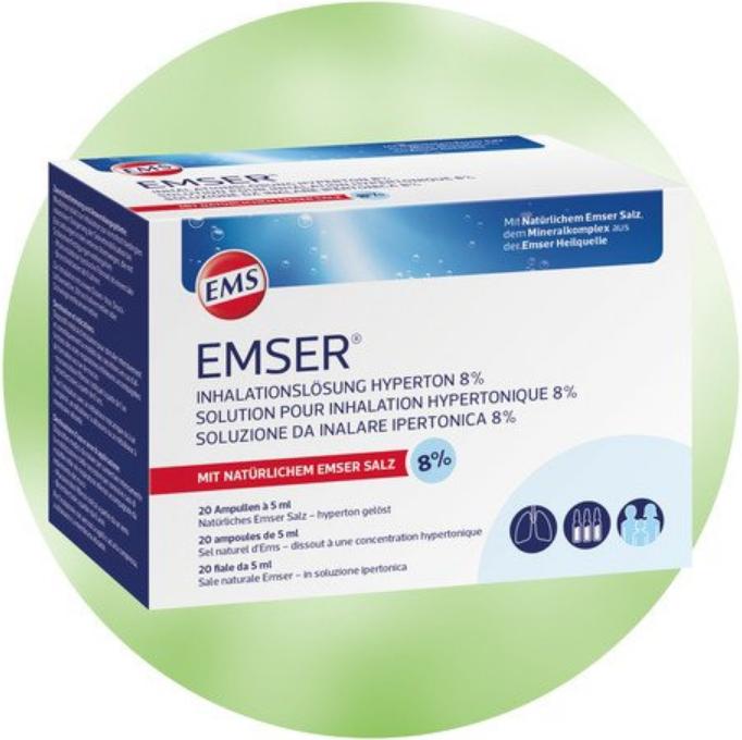 Immagine prodotto Emser Inhalationslösung 8 % hypertonisch