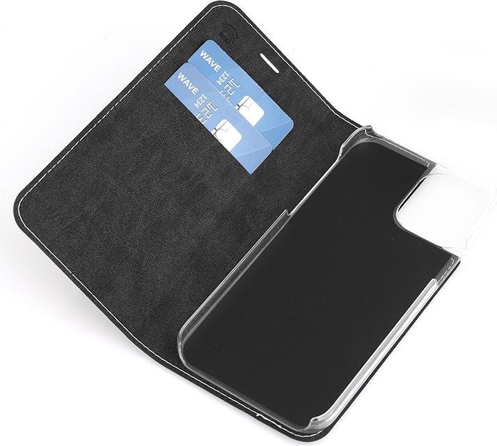 Image du produit Wave BookCase suojakotelo, iPhone 12 Pro / iPhone 12, ruusukulta (Apple iPhone 12, Apple iPhone 12 Pro)