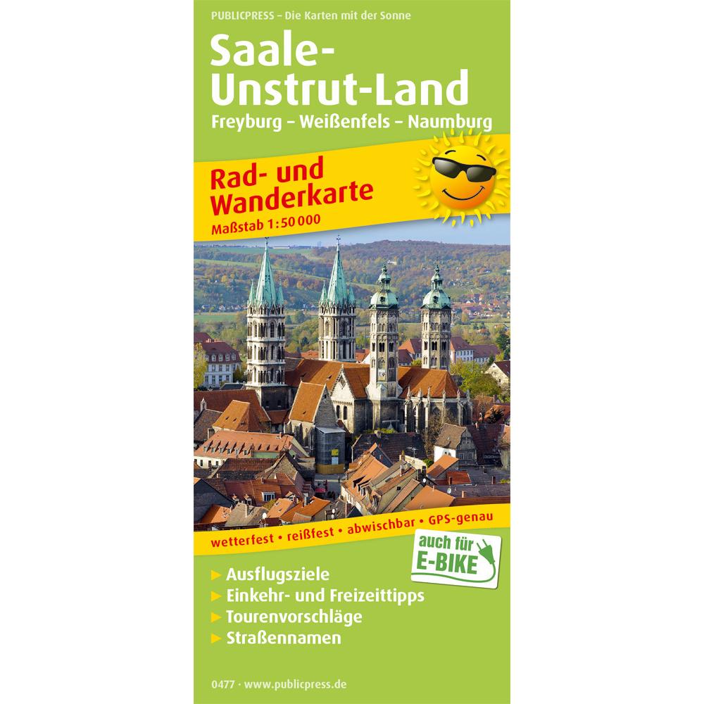 PublicPress Rad-u.Wanderk. Saale-Unstr, Landkarte