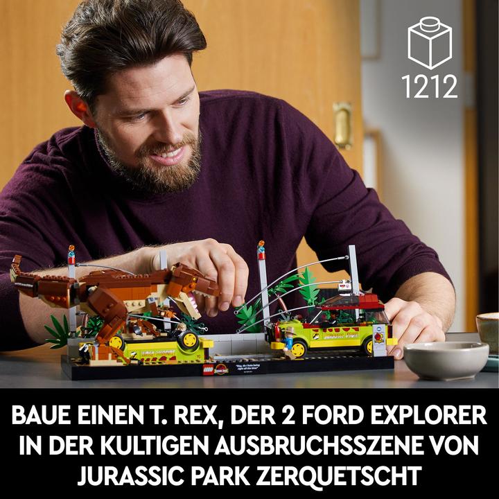 Produktbild LEGO Ausbruch des T. Rex (76956, LEGO Seltene Sets)